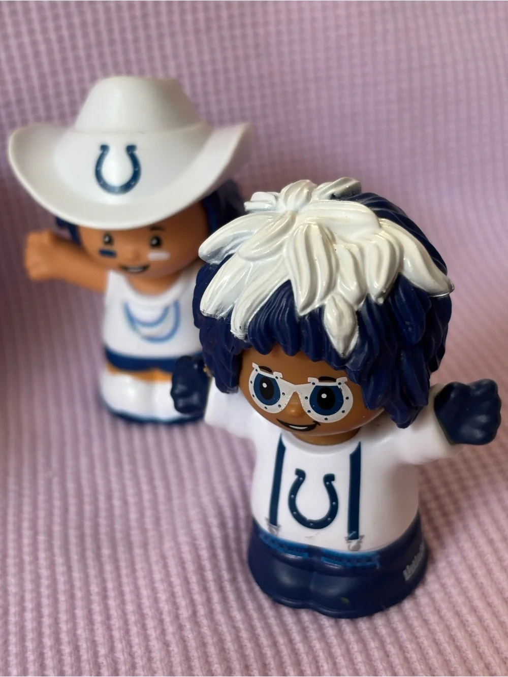 Little People Collector NFL Indianapolis Colts Figure football player fan lot